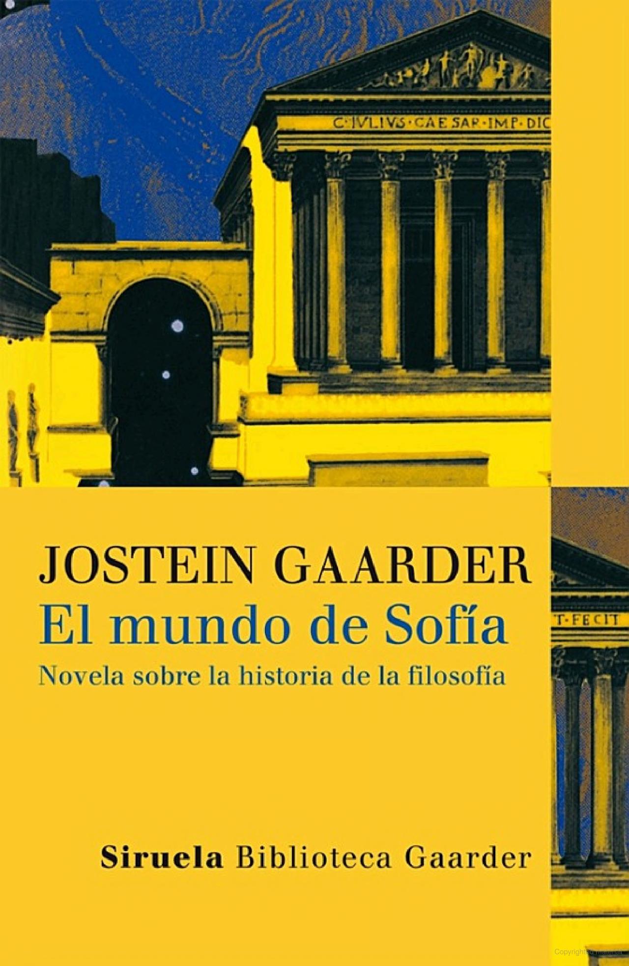 Portada de El mundo de Sofía