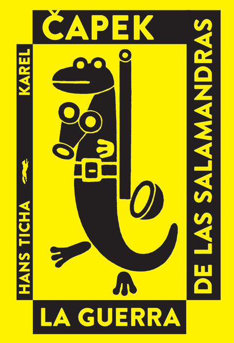 Portada de La guerra de las salamandras