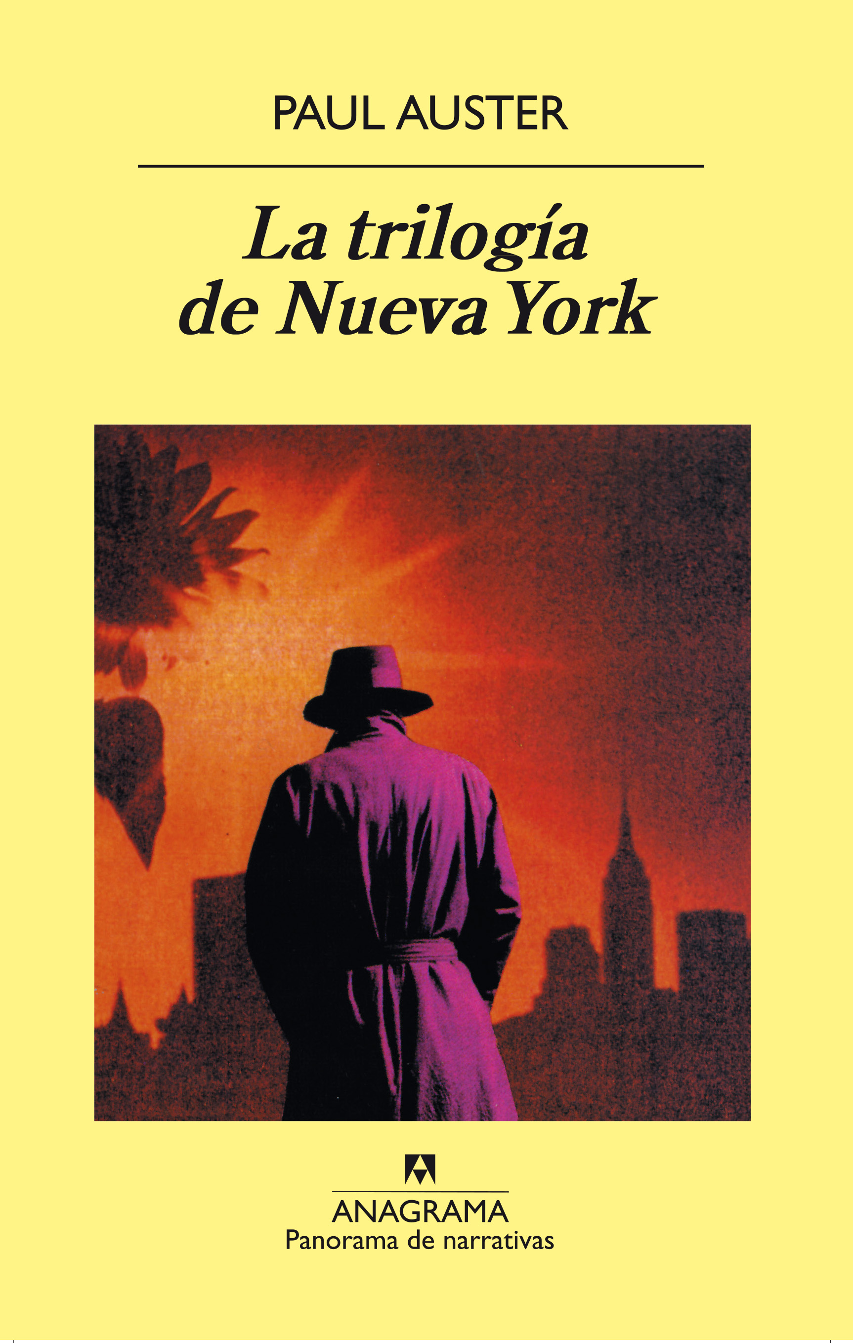 Portada de La trilogía de Nueva York