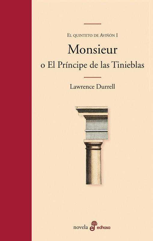 Portada de Monsieur, o el príncipe de las tinieblas